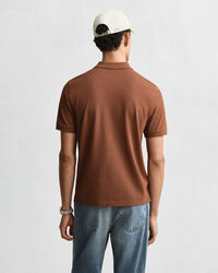 Regular fit Shield Piqué poloskjorte