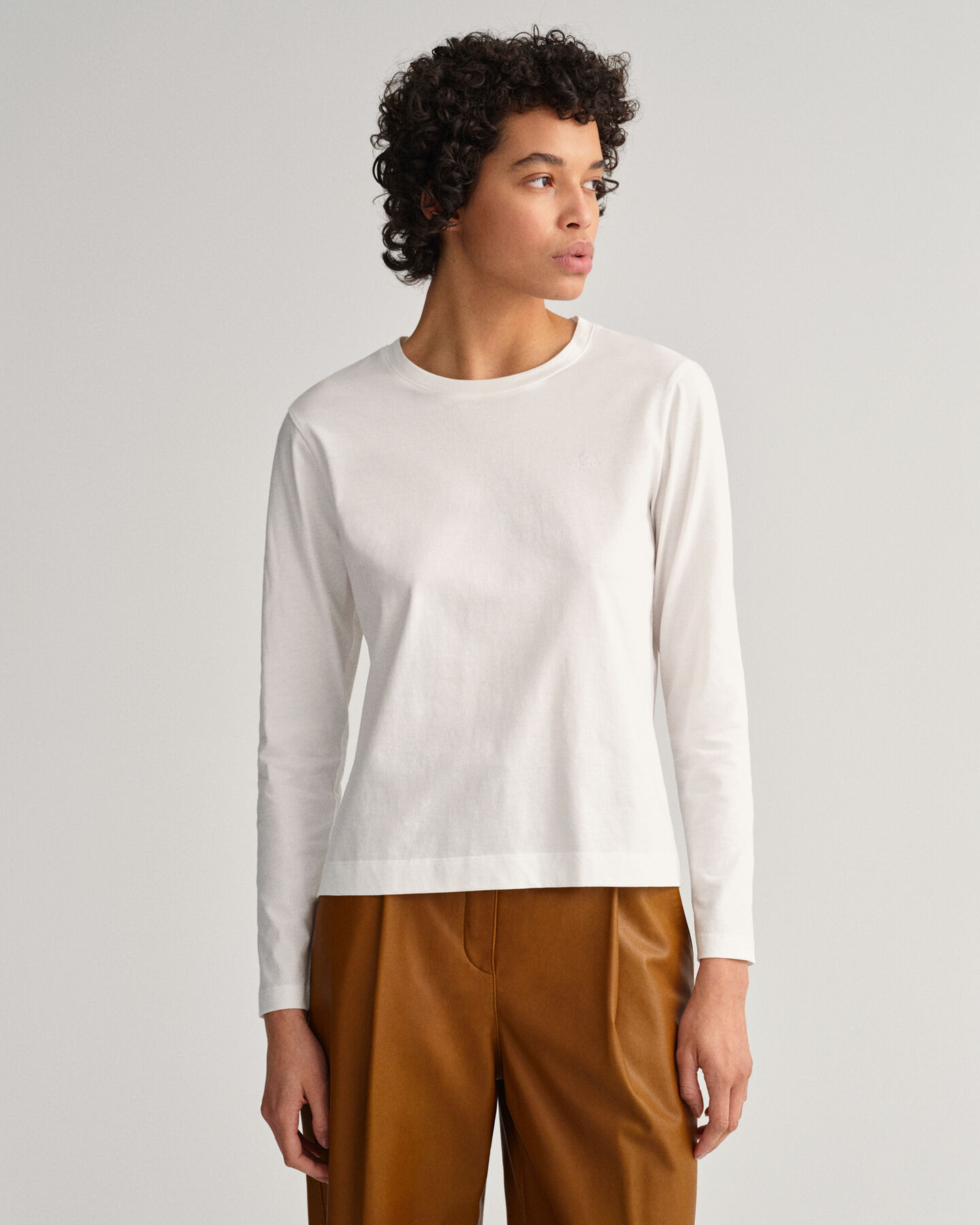 Original lang&aelig;rmet T-shirt