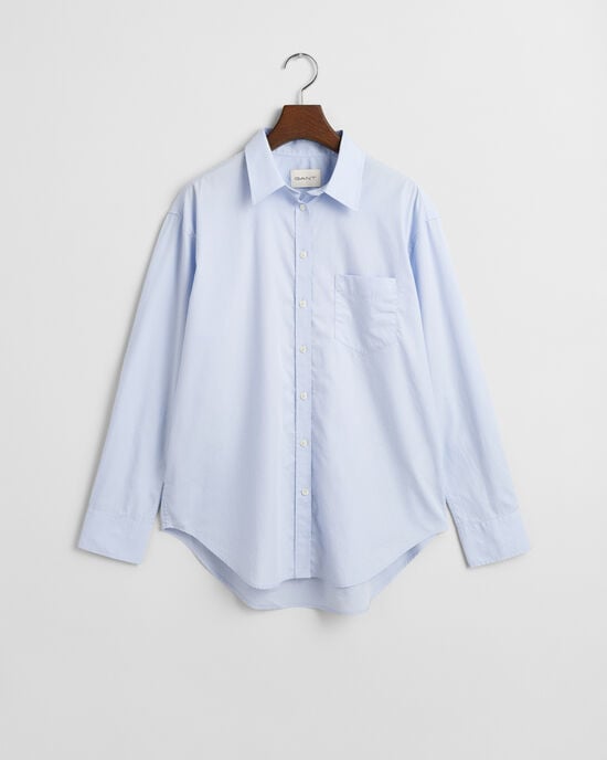 Relaxed Fit klassisk poplin-skjorte