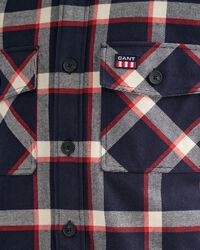 Ternet overskjorte af flannel