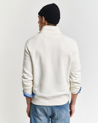 GANT 49 Arch Graphic sweatshirt med halv lynlås