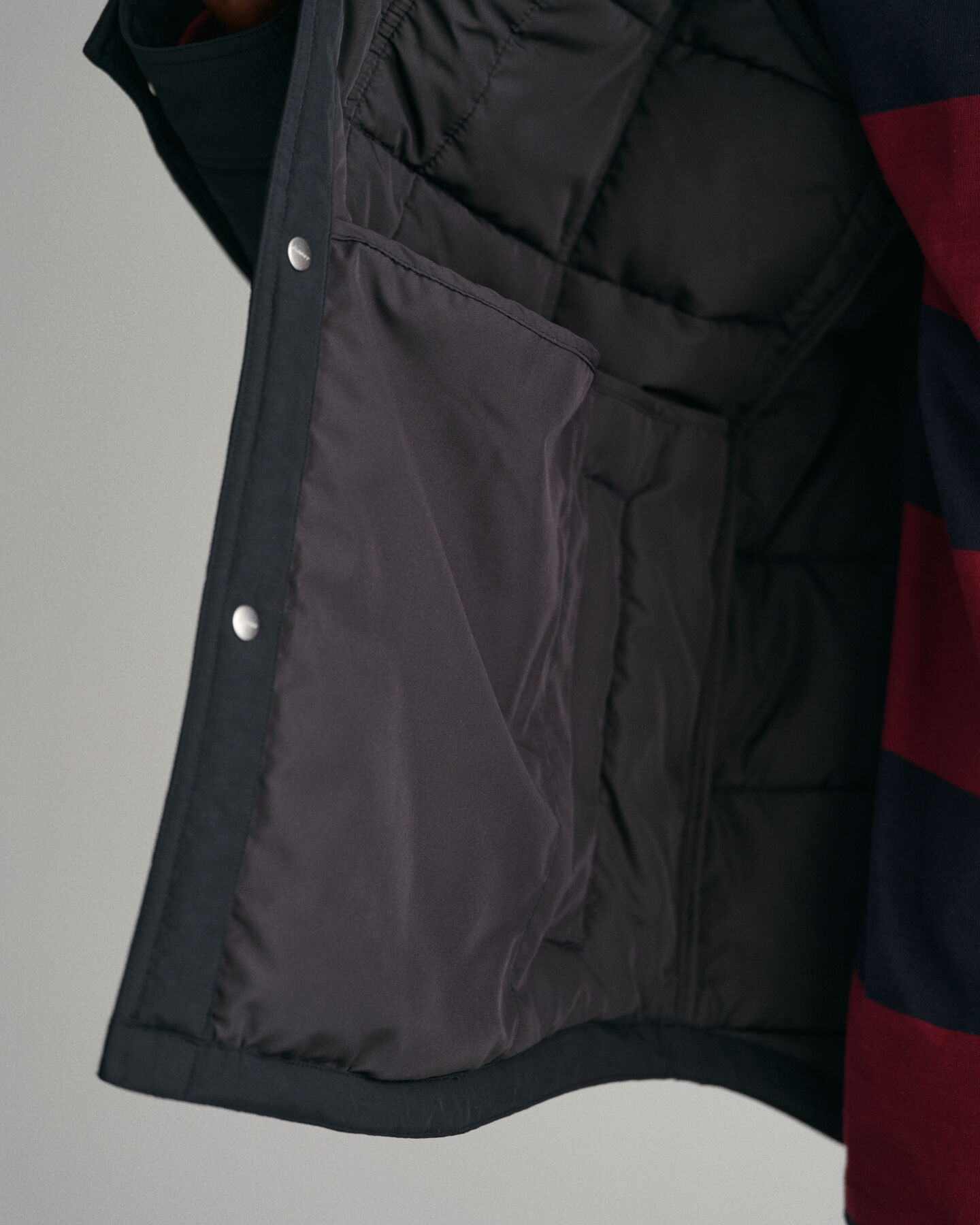 Quiltet skjortejakke