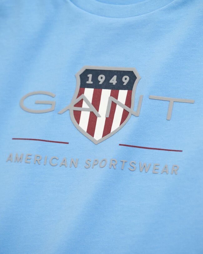 Kids Archive Shield T-shirt med lange ærmer