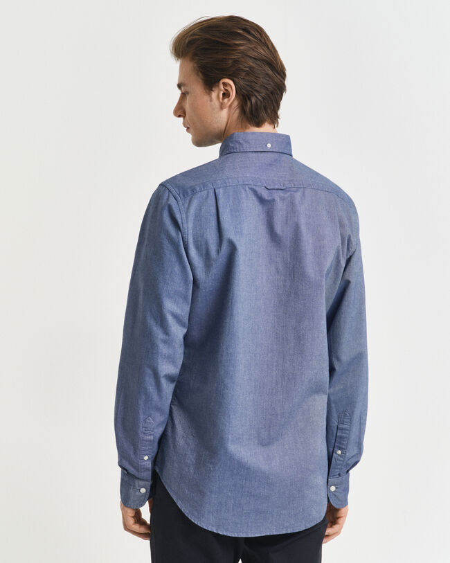 Slim fit klassisk Oxford-skjorte