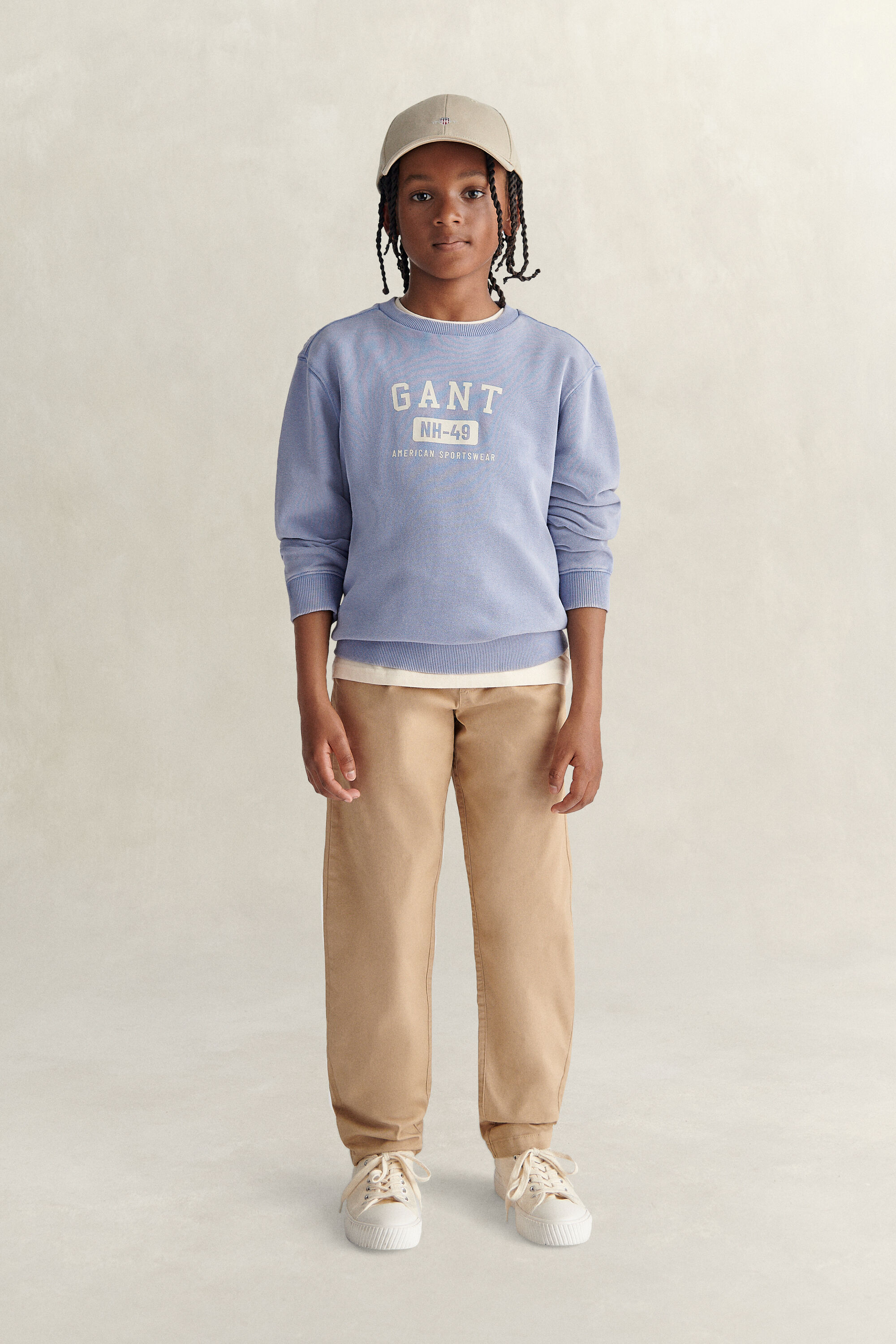 Teen Boys vasket sweatshirt