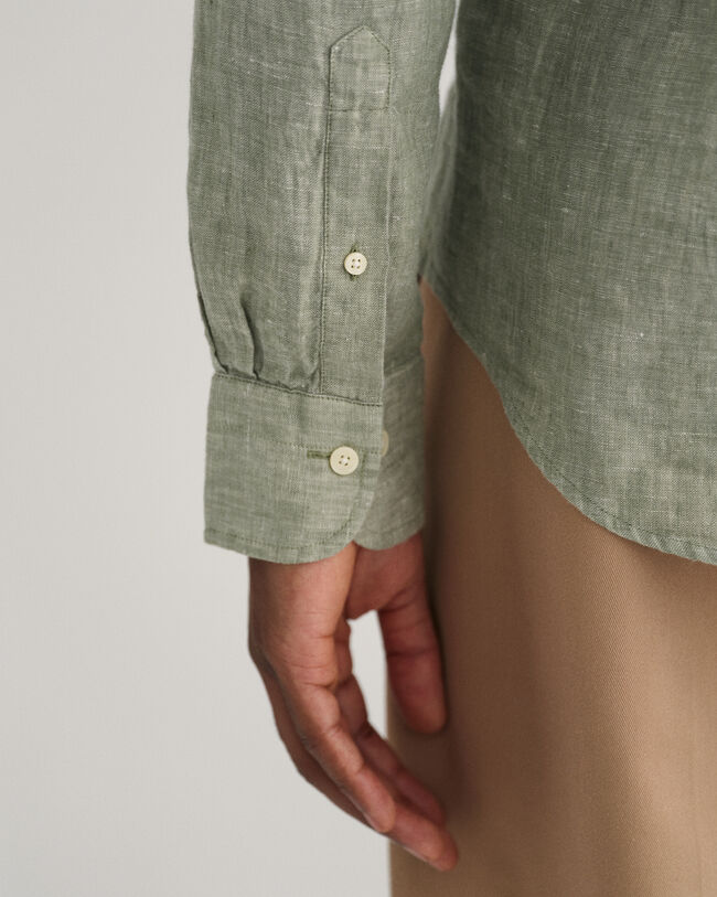 Slim fit skjorte af h&oslash;r