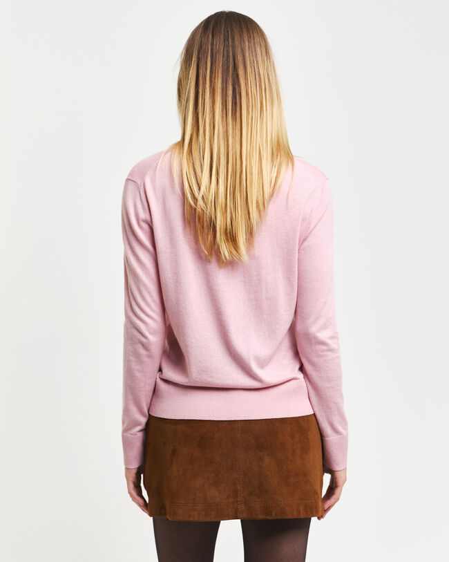 Fint strikket crewneck sweater