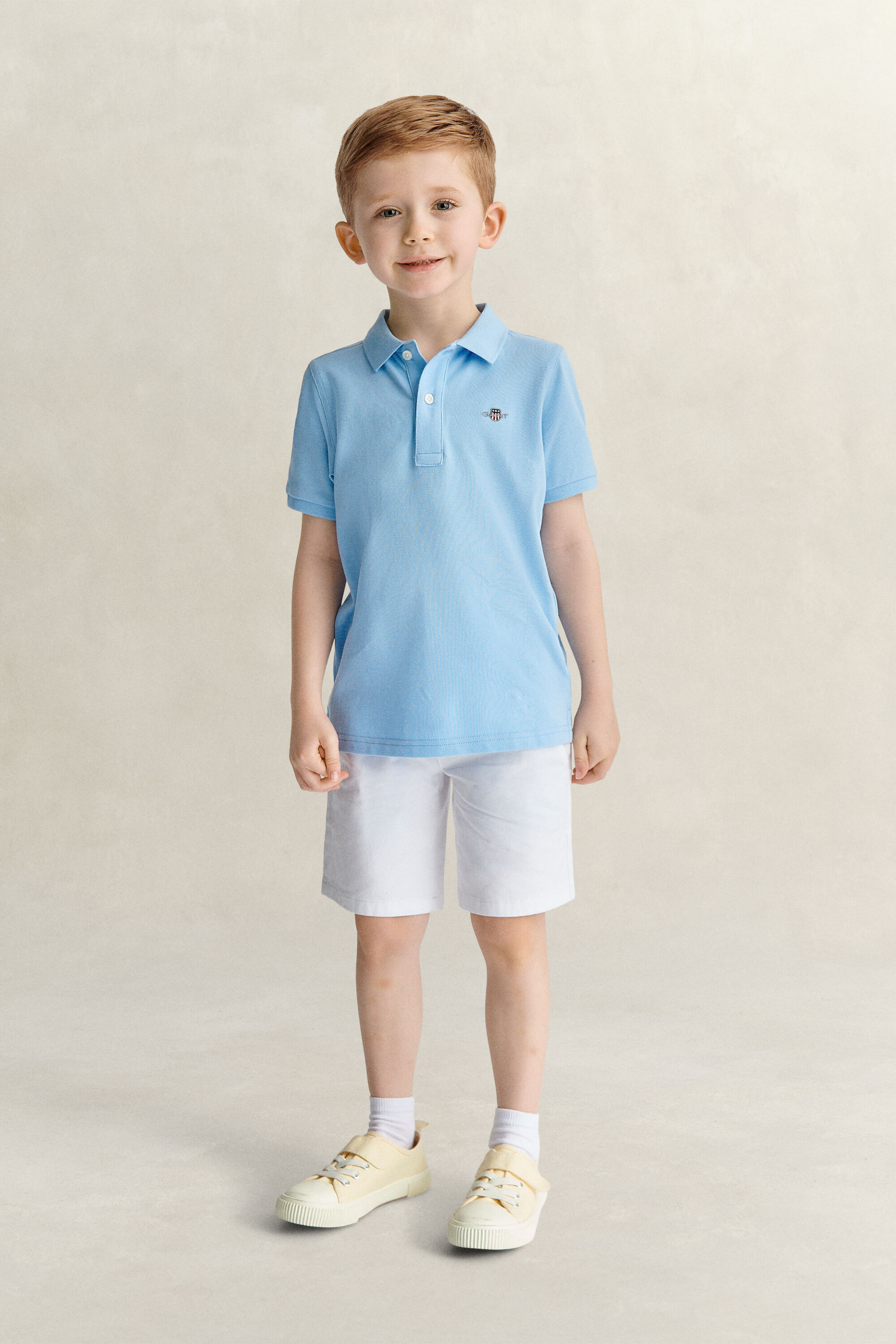 Kids Shield piqué poloskjorte