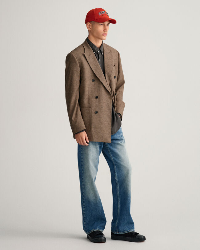 Relaxed fit garment-dyed lyocell-skjorte