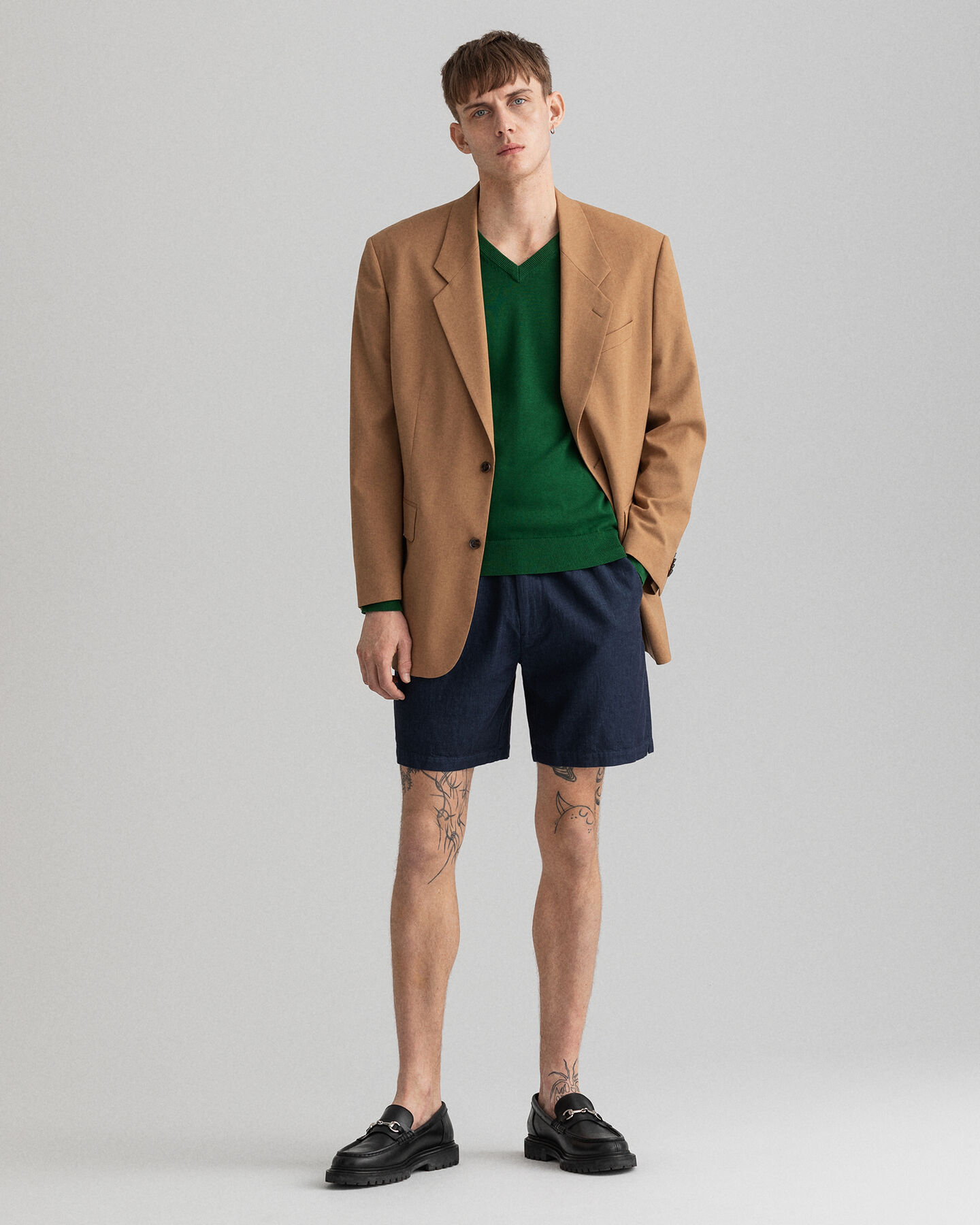 Shorts med løbesnor