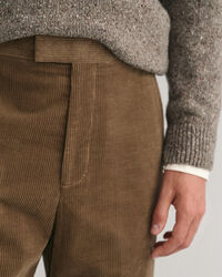 Jakkesæt-bukser i jernbanefløjl