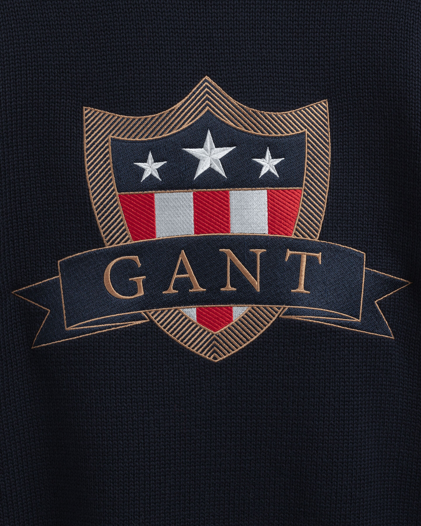 Teens Banner Shield rullekrave sweater