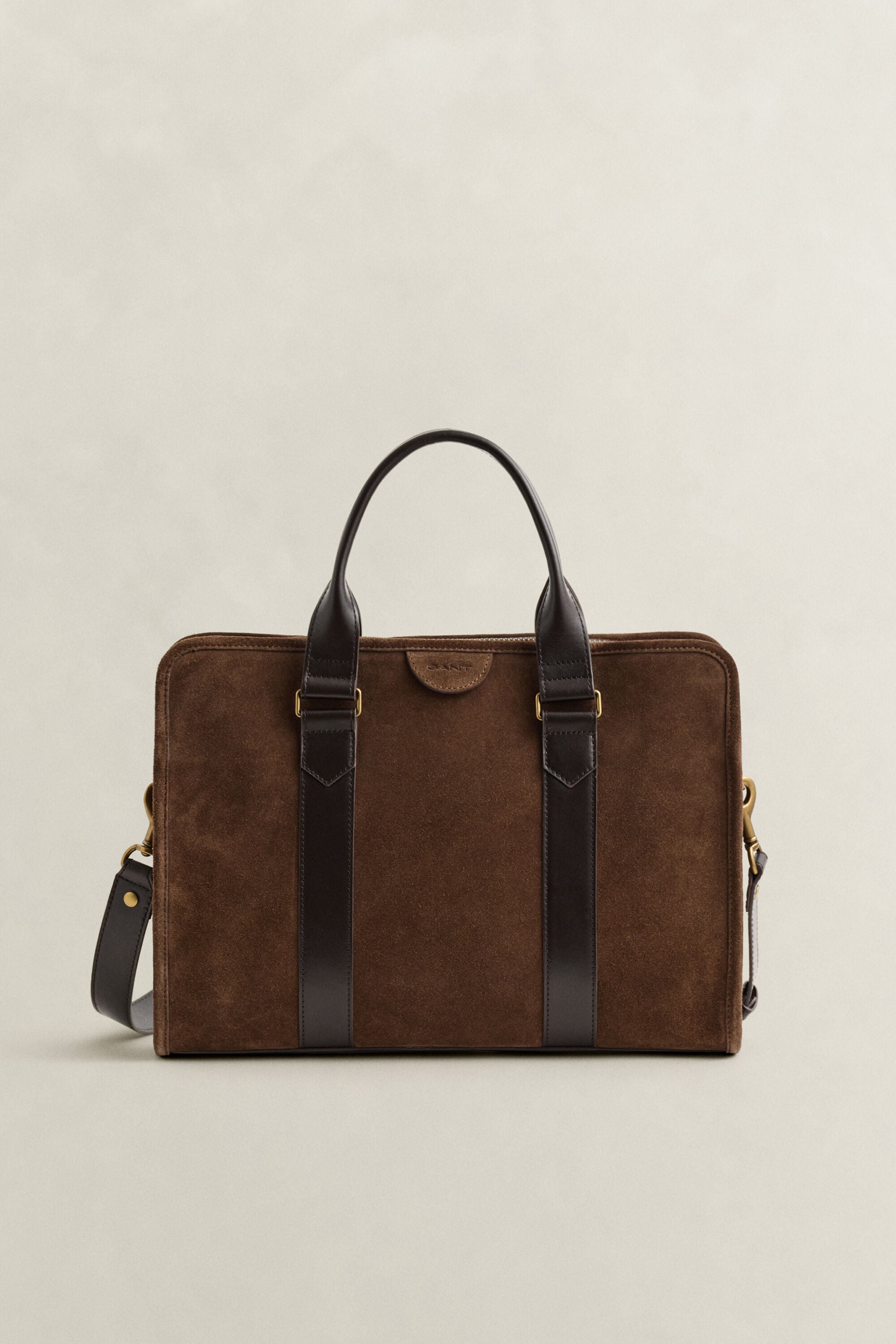 Pendlertaske i ruskind