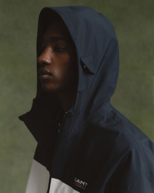 Sailor jakke med h&aelig;tte