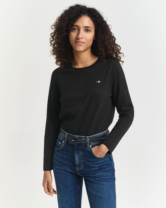 Shield T-shirt med lange ærmer