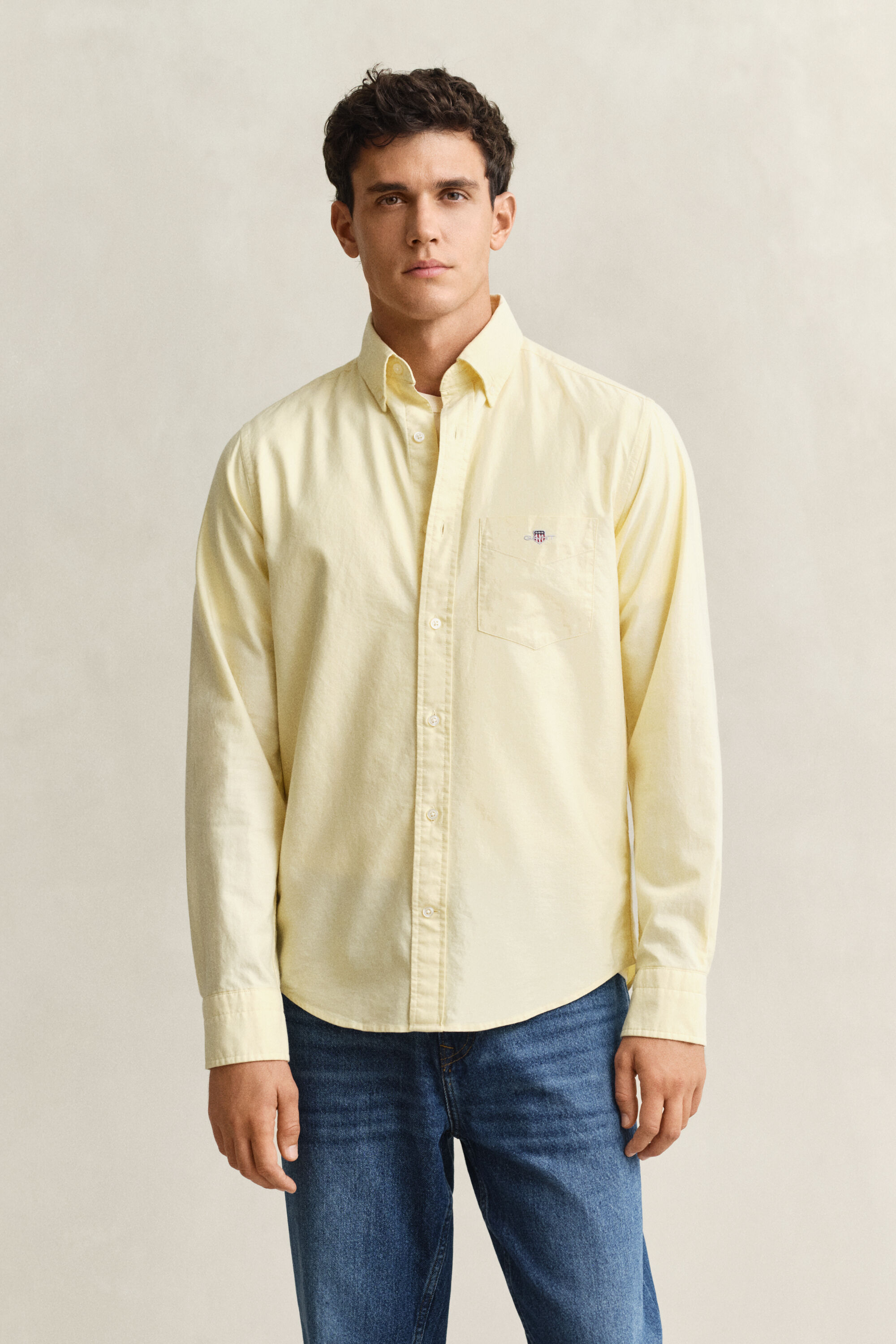 Regular fit klassisk Oxford-skjorte