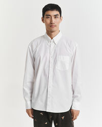 Relaxed fit Heritage poplin skjorte
