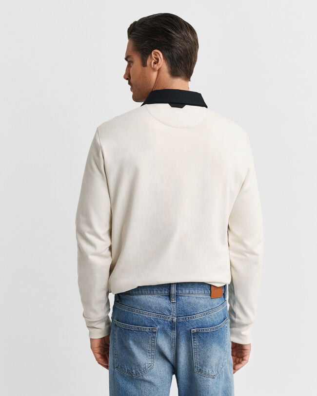 Heavy Rugger med farveblokke