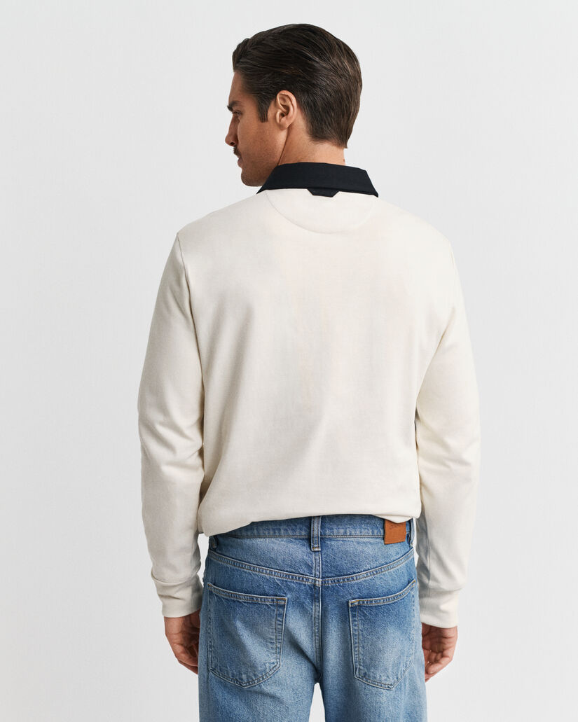 Heavy Rugger med farveblokke