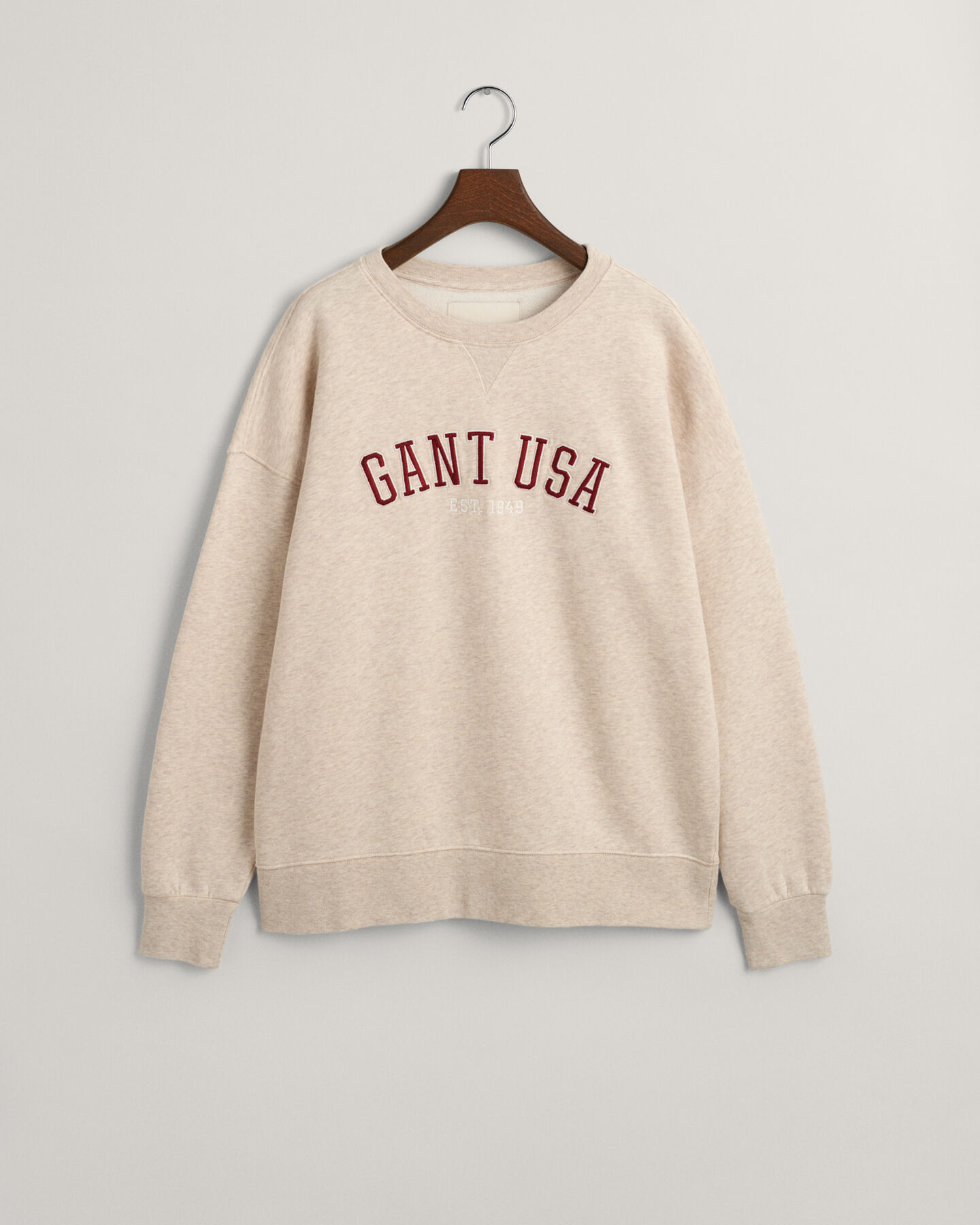 Oversized GANT USA sweatshirt med crewneck