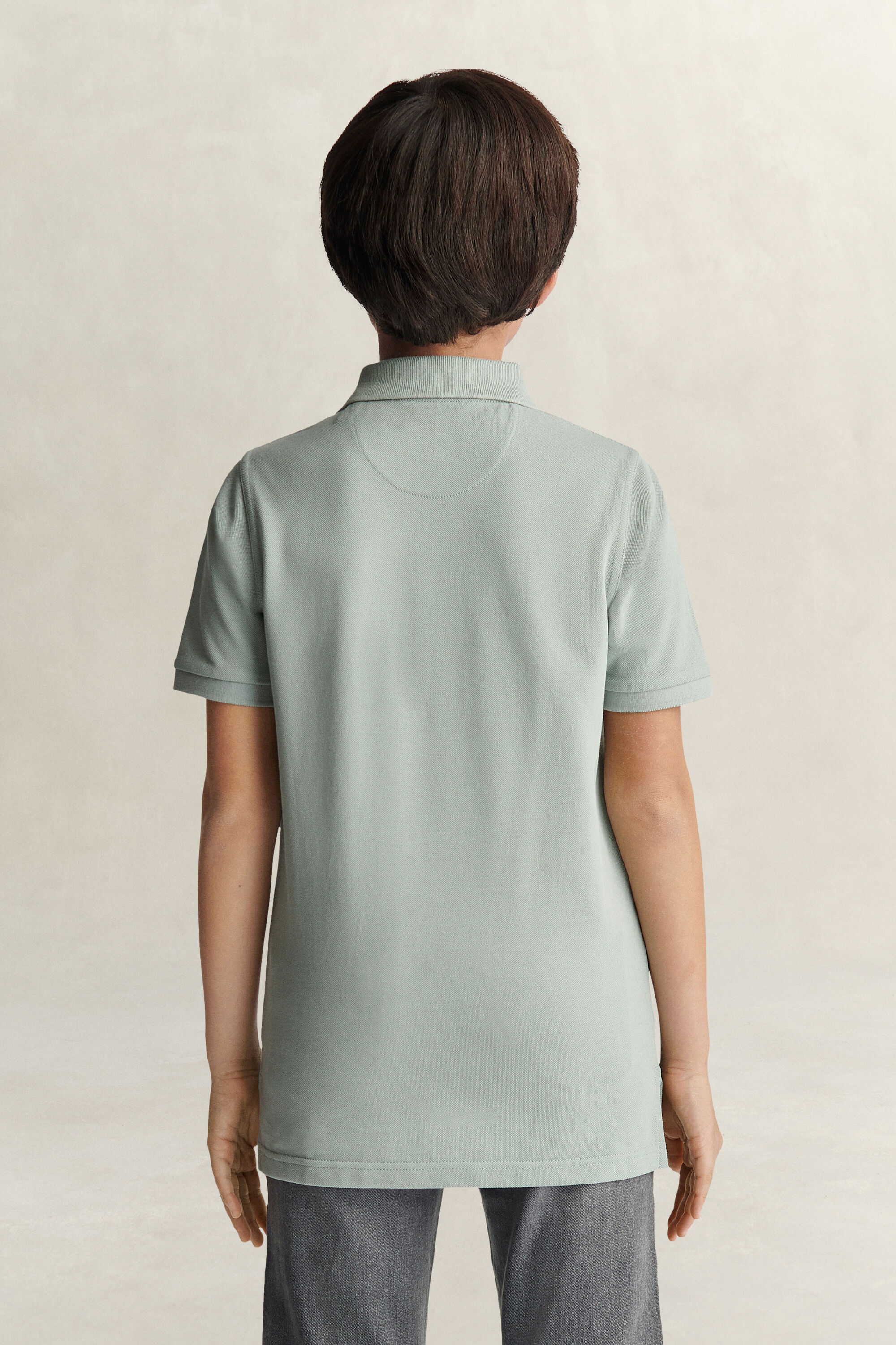 Teens Shield piqué poloskjorte