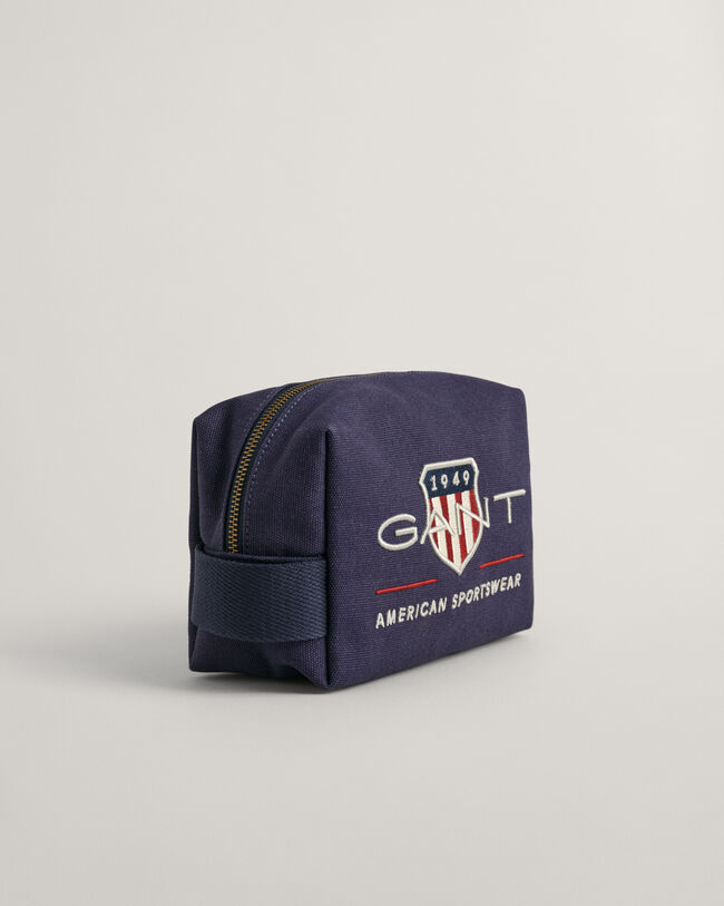 Farvet Shield toilettaske