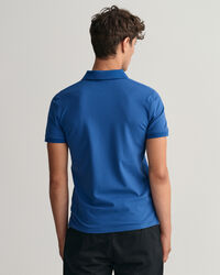 Contrast piqu&eacute; Rugger med krave