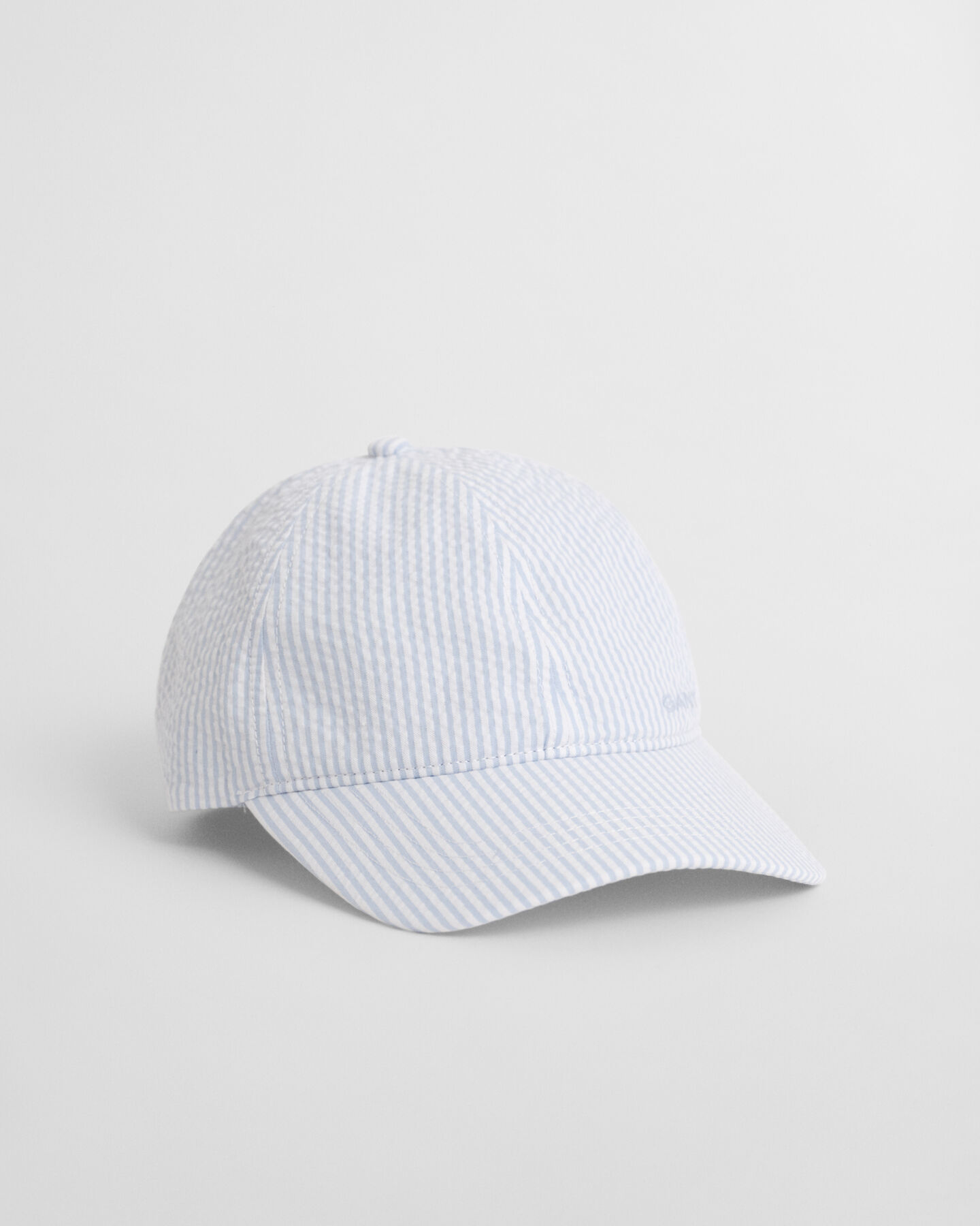 Stribet seersucker cap