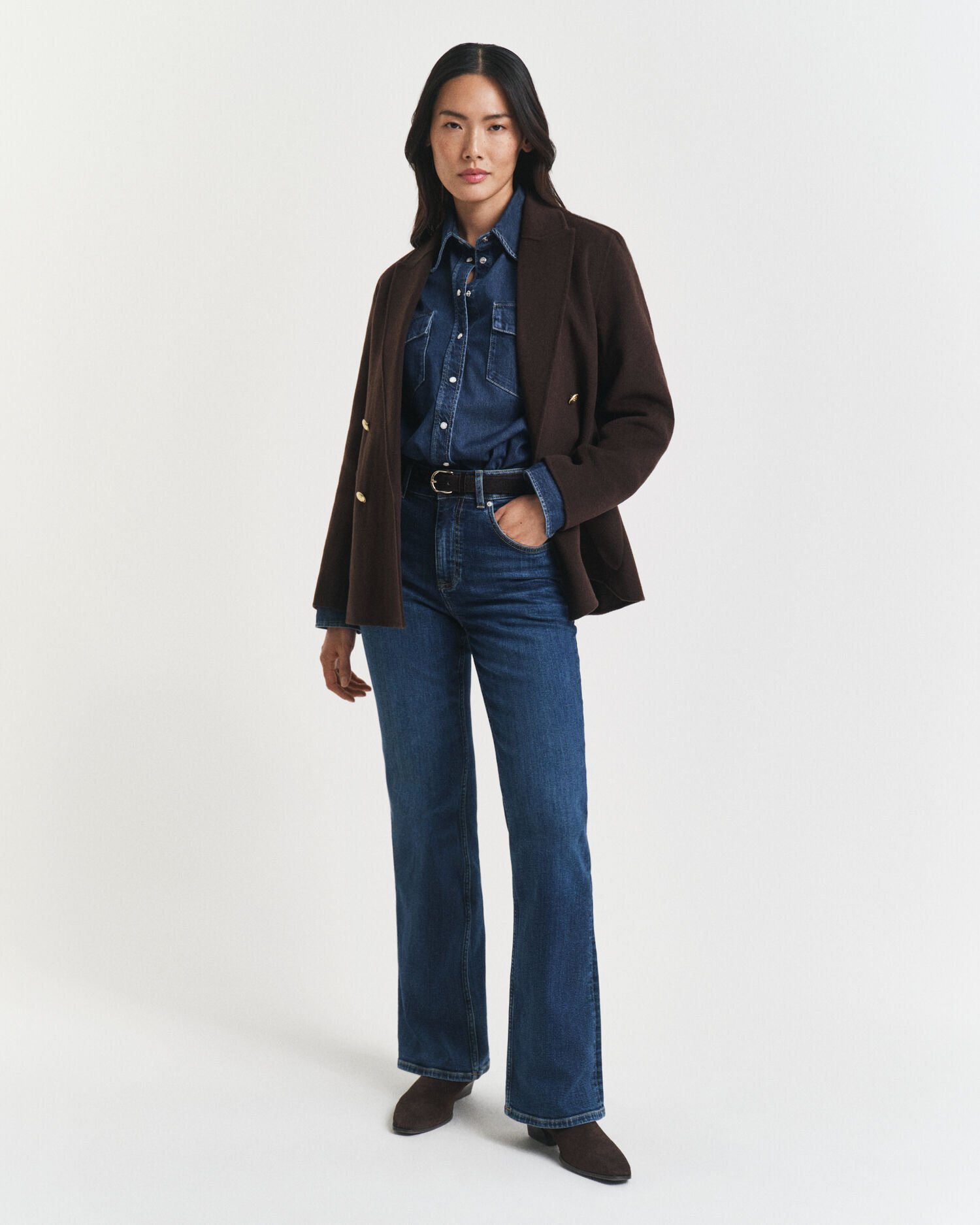 Håndsyet Club blazer