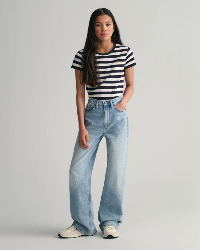 Teen Girls jeans med brede ben