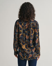 Rope Print bluse