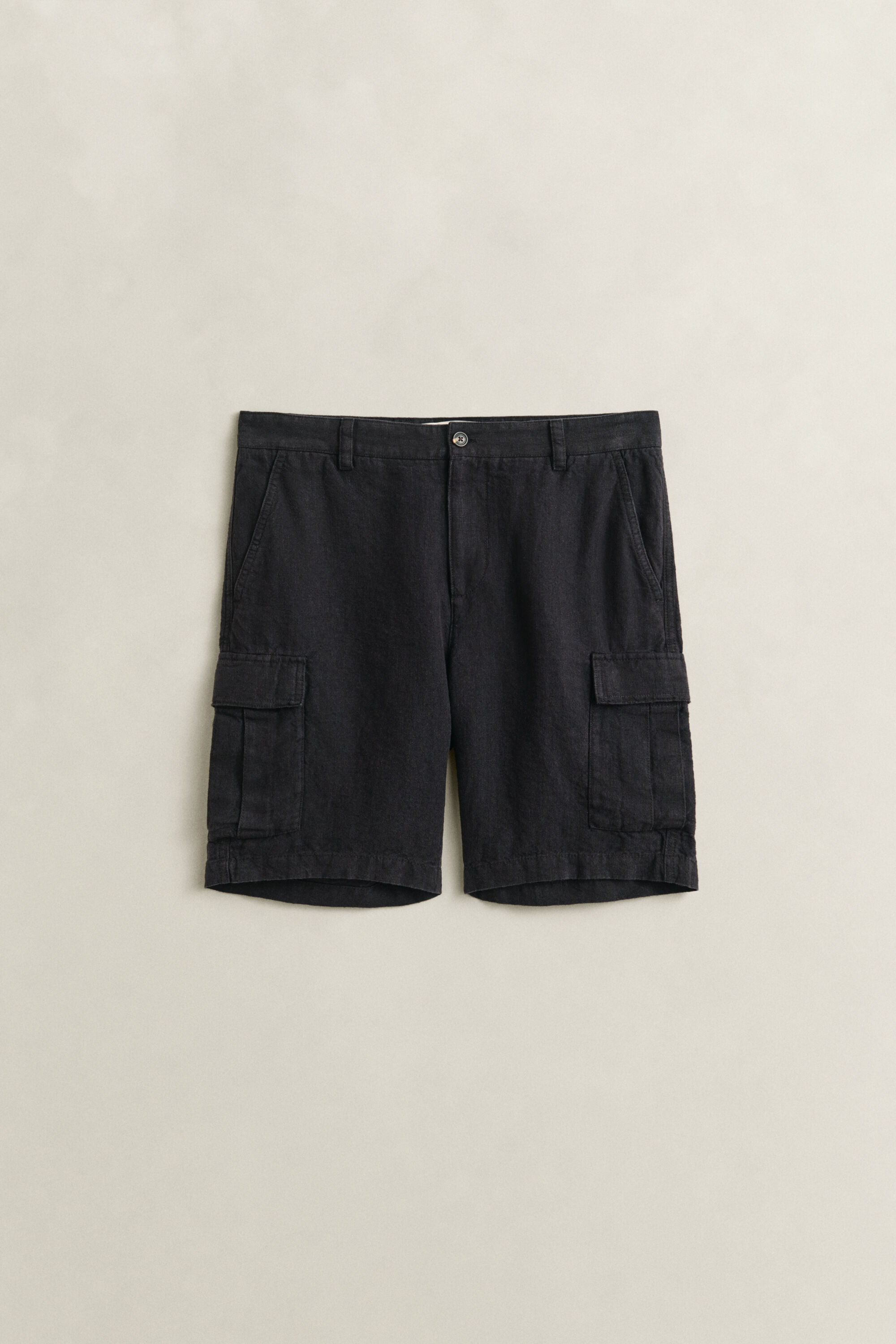 Cargo shorts i hør
