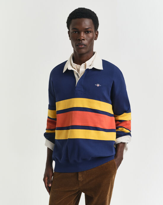 Heavy Rugger med farveblokke