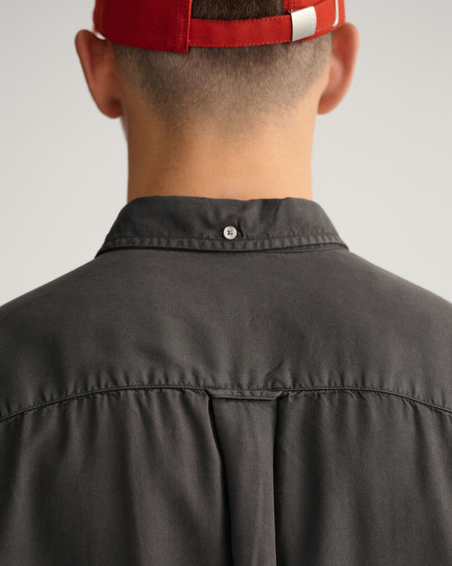 Relaxed fit garment-dyed lyocell-skjorte