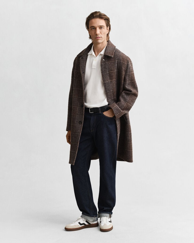 Regular fit Shield Piqué poloskjorte