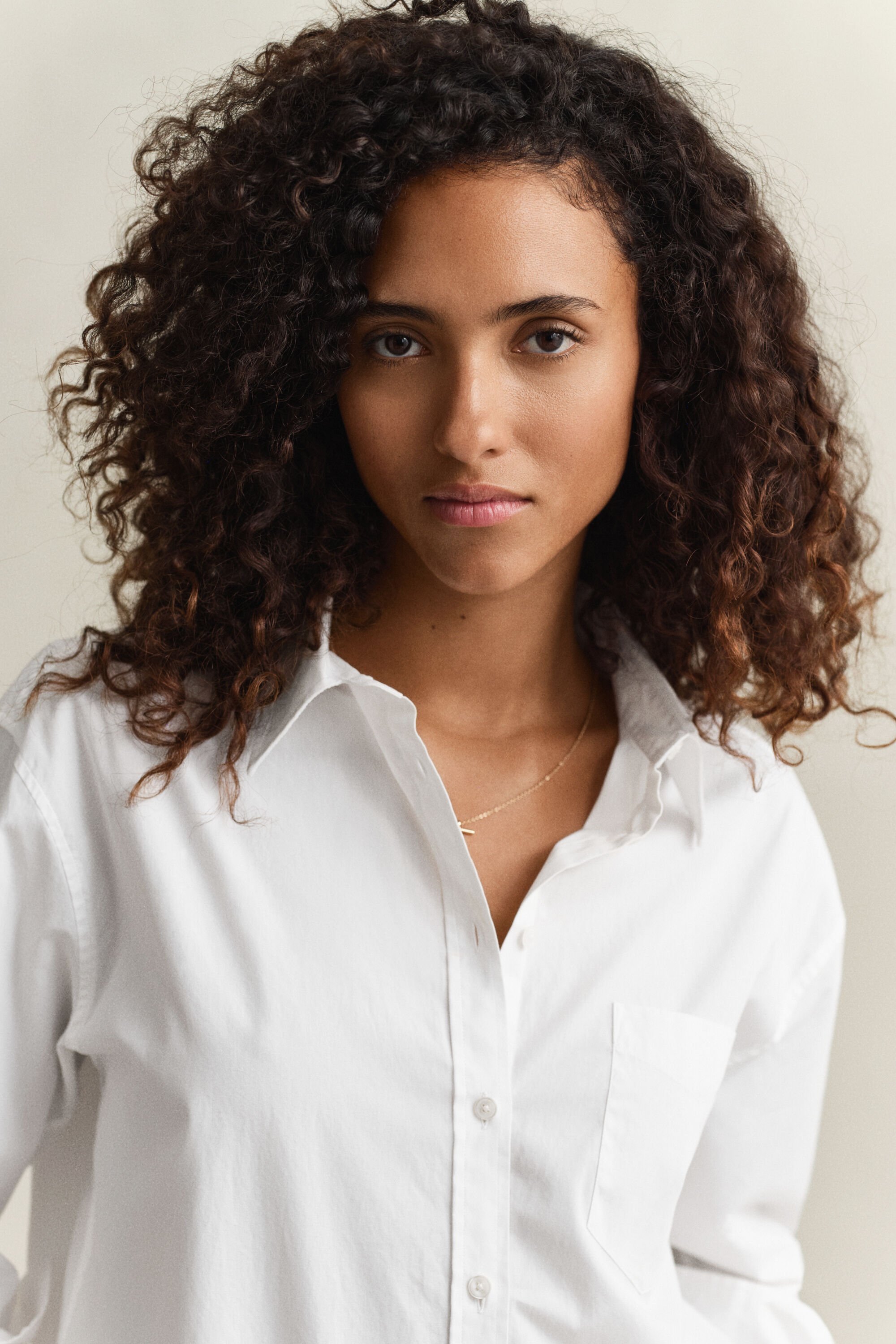 Relaxed Fit klassisk poplin-skjorte