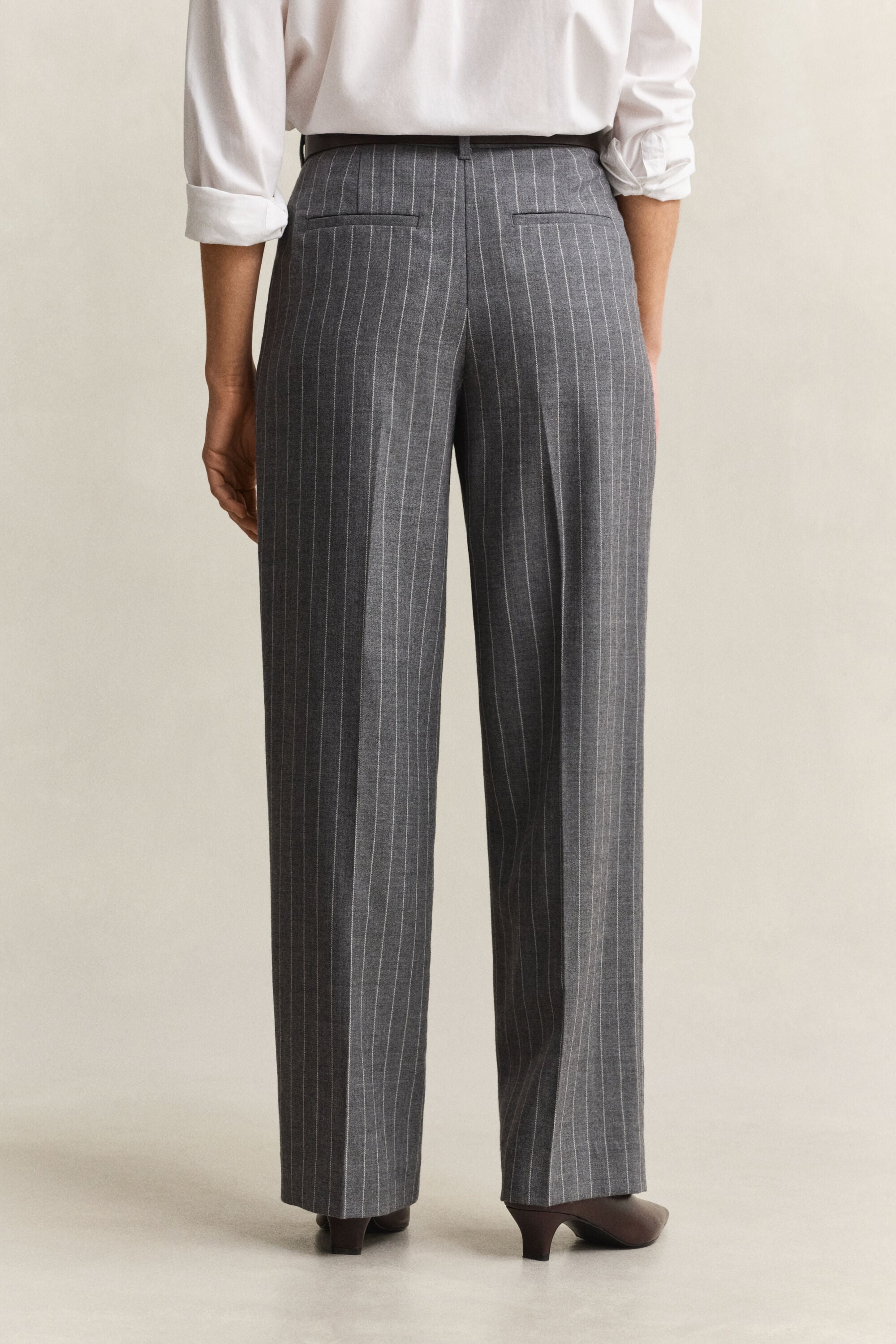 Pinstripe uldbukser