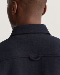 Overskjorte i uldblanding