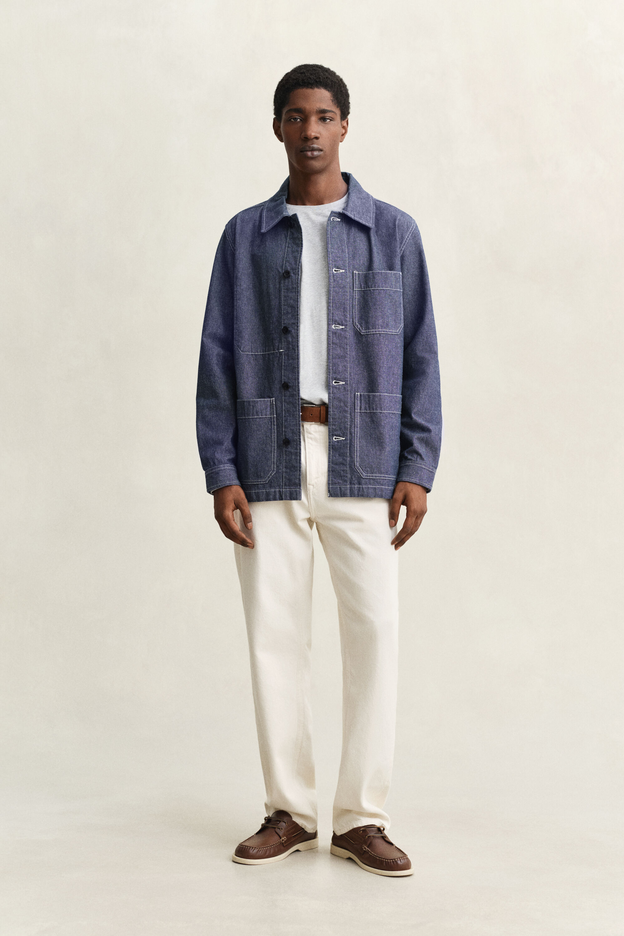 Chambray overskjorte