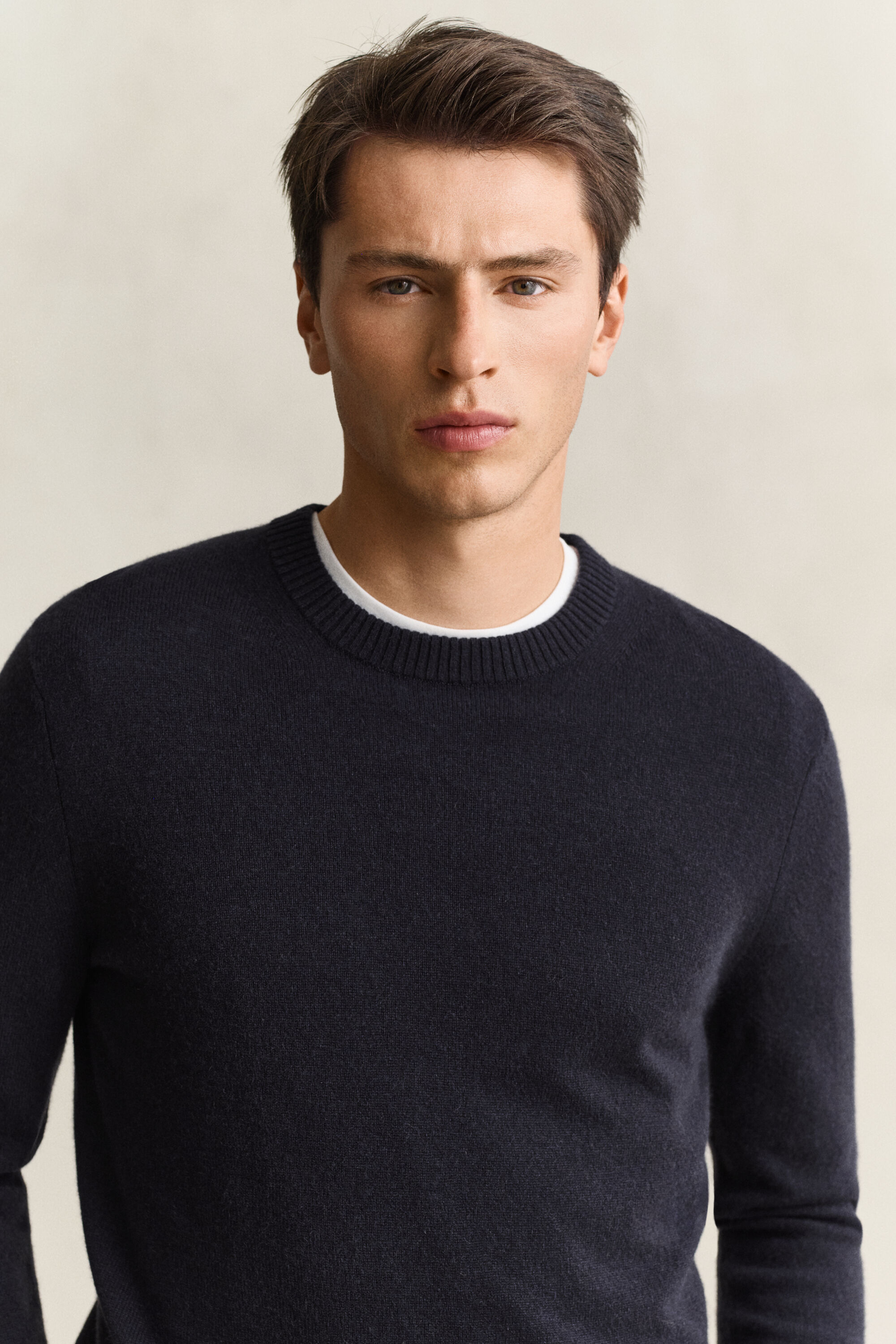 Crewneck sweater af kashmir