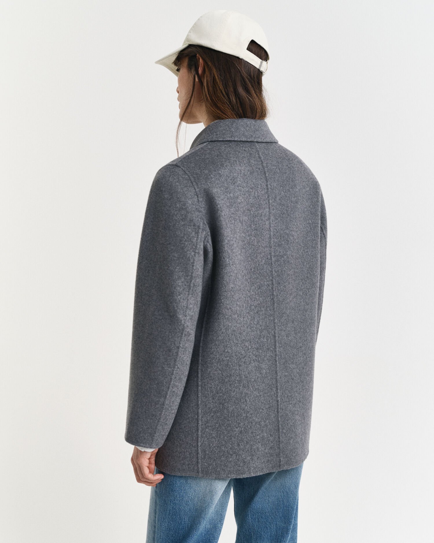 Sømandsjakke med håndsyede detaljer