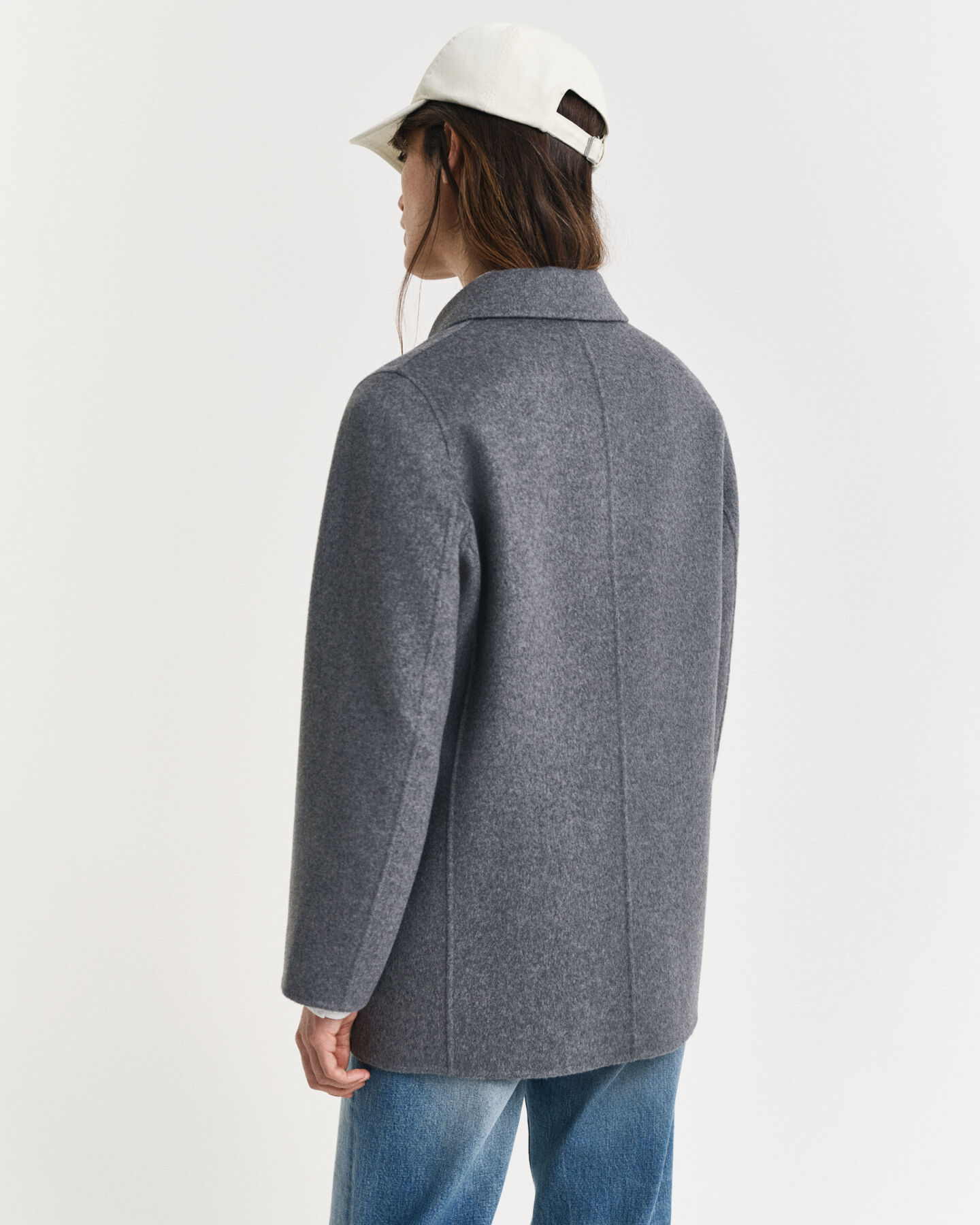 Sømandsjakke med håndsyede detaljer