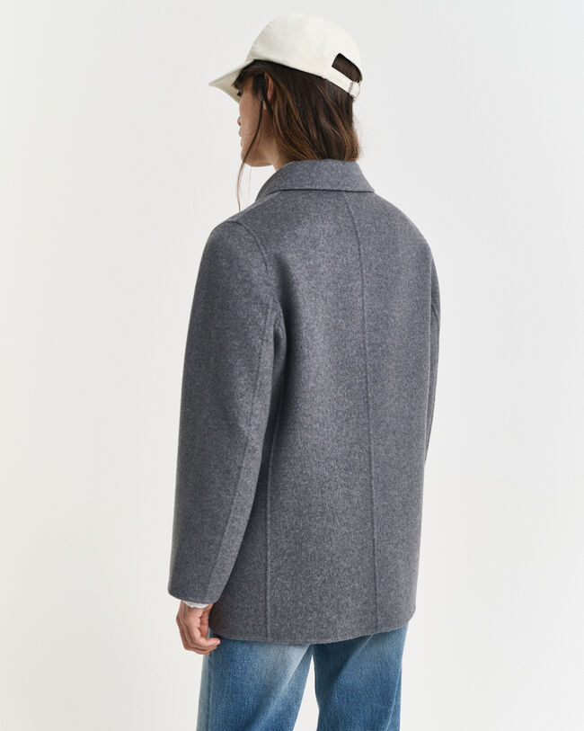 Sømandsjakke med håndsyede detaljer