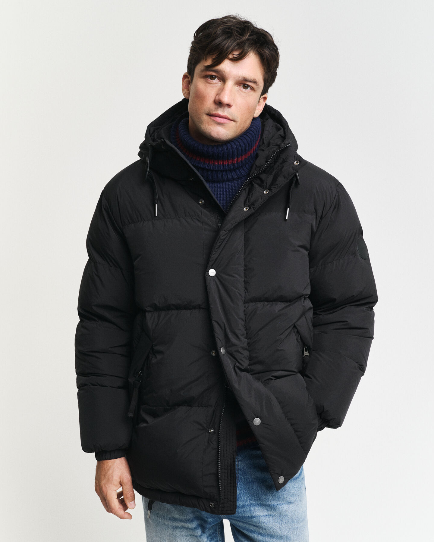 Vinter-pufferjakke med dun