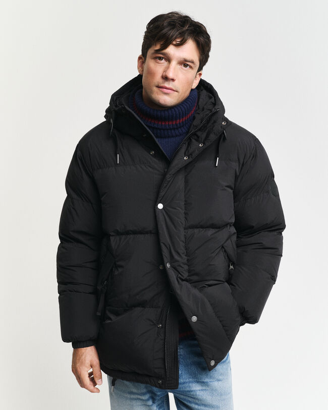 Vinter-pufferjakke med dun