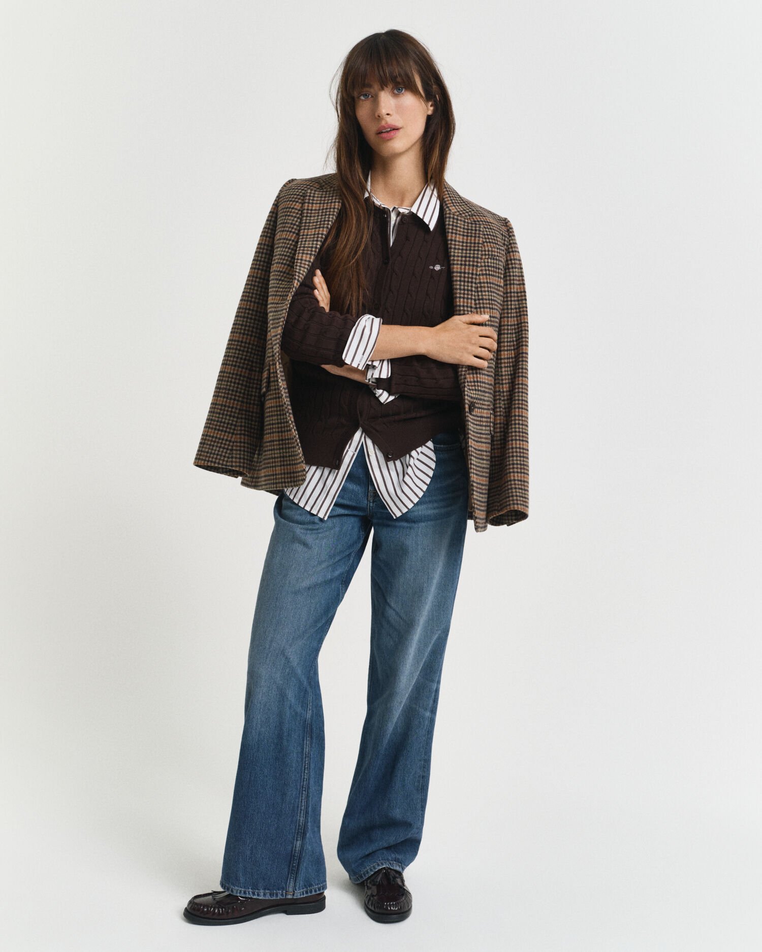 Kabelstrikket cardigan