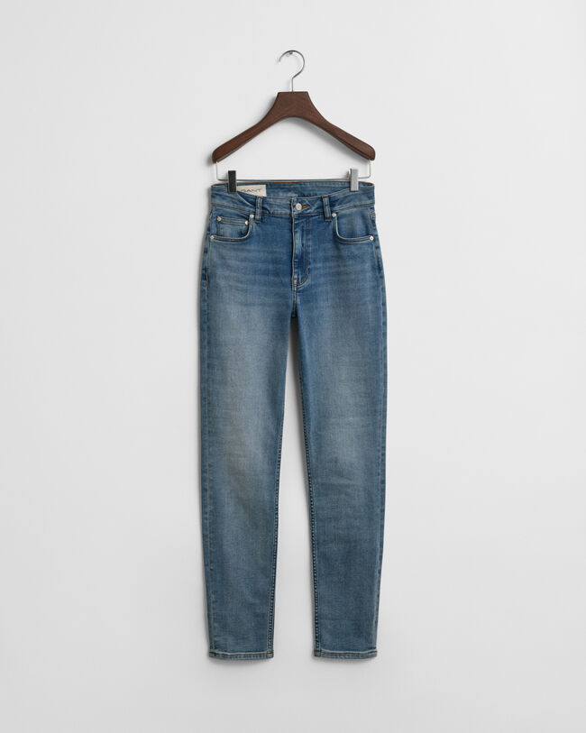 Slim fit jeans med super stræk