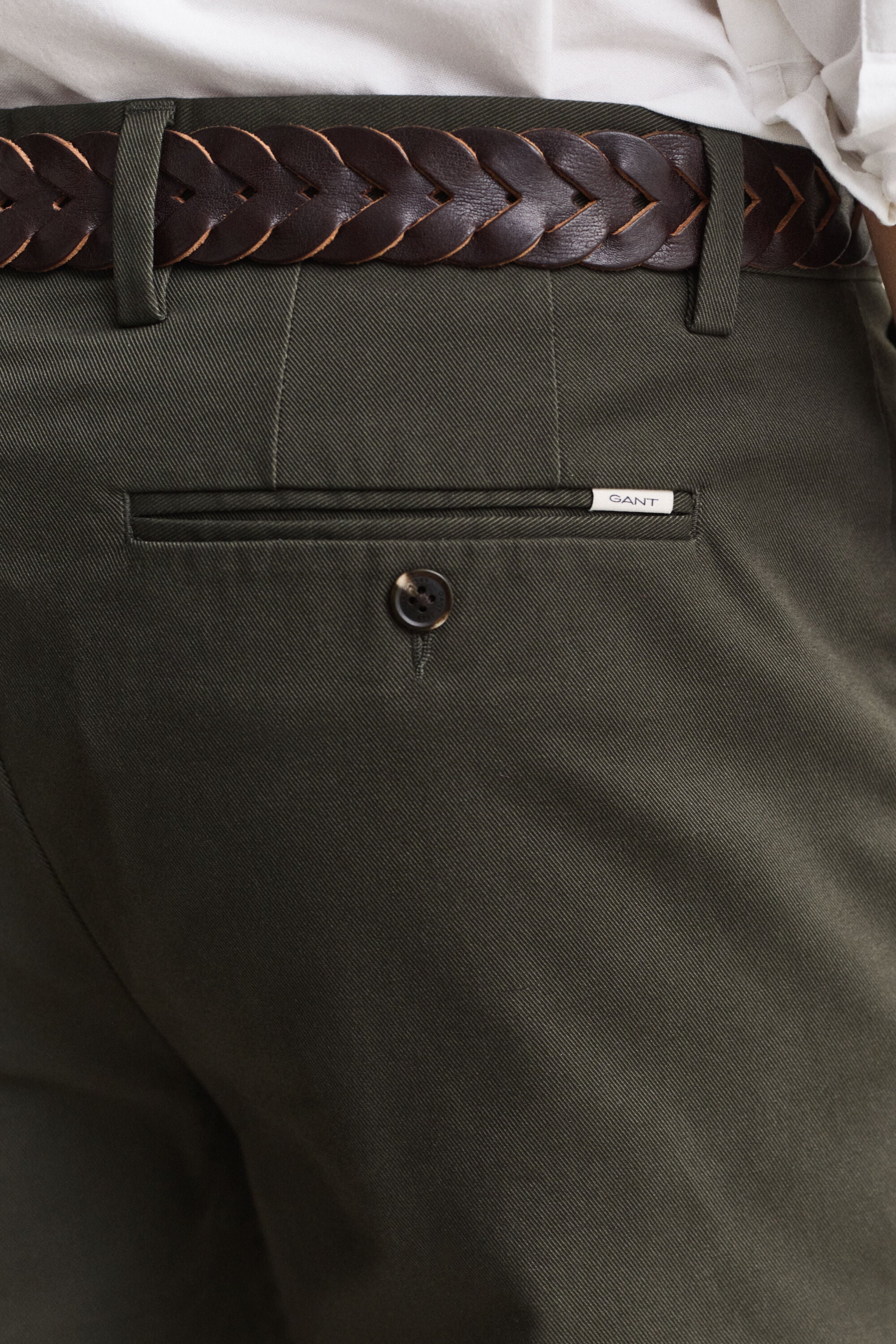 Regular fit smarte chinobukser