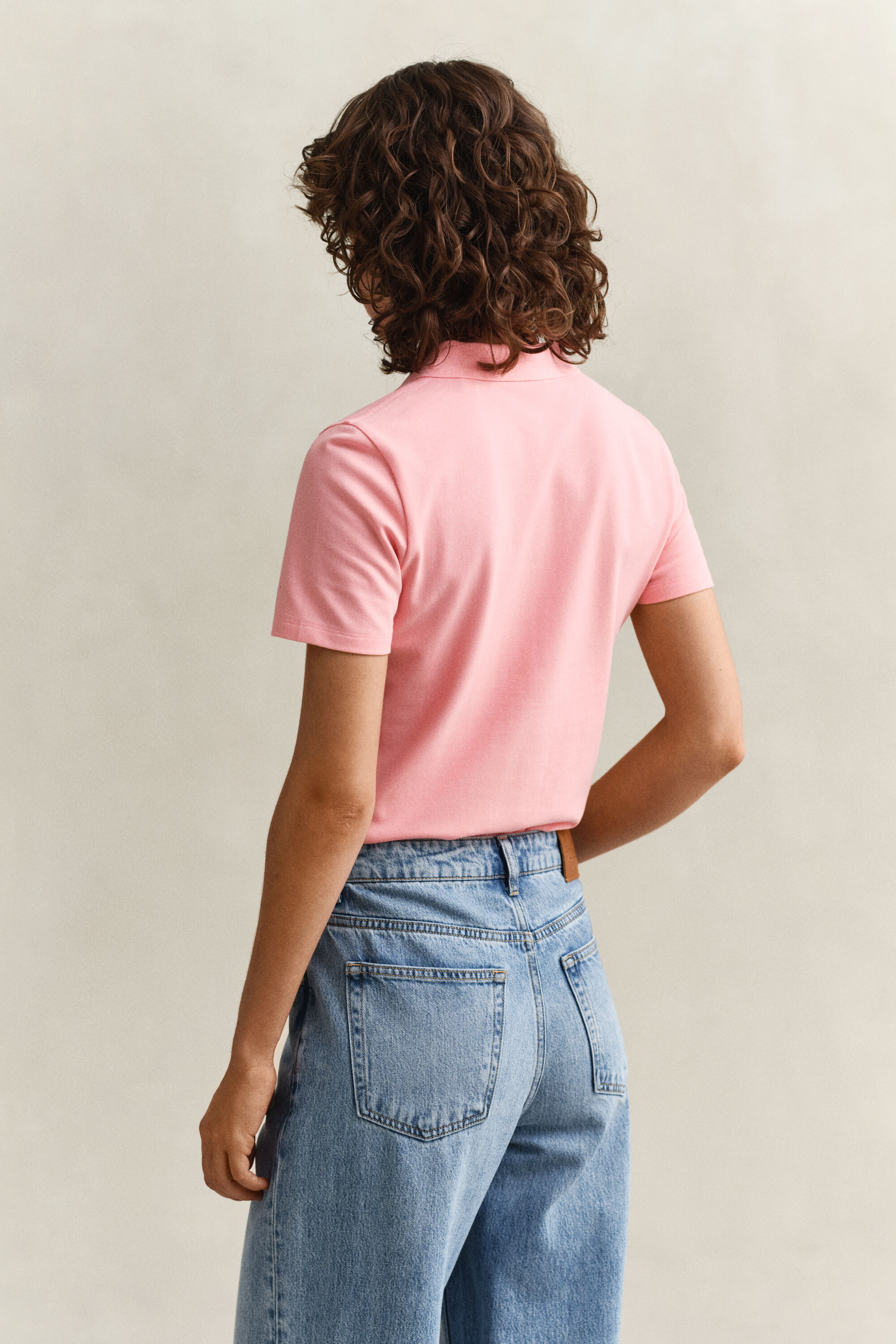 Slim fit poloskjorte