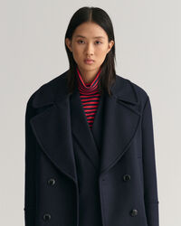 Sømandsjakke i uldblanding